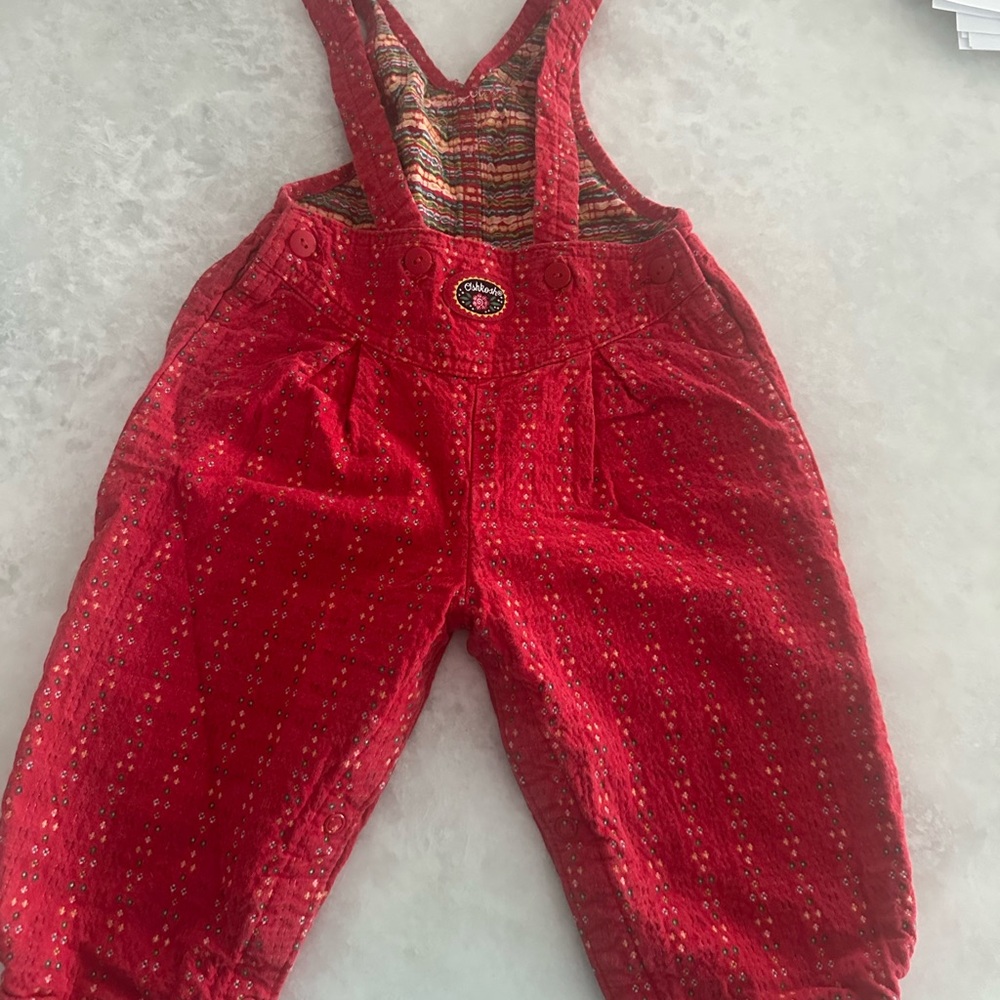 Vintage Oshkosh overalls size 24 months